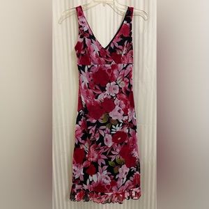 Ruby Rox women’s size small colorful floral print dress